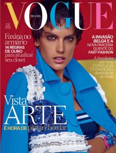 Alessandra Ambrosio by Mariano Vivanco Vogue Brazil March 2014
