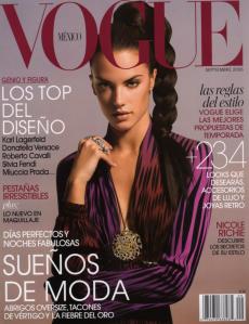 Alessandra Ambrosio by Torkil Gudnason Vogue Mexico September 2006