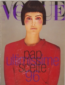 Elsa Benitez by Steven Meisel Vogue Italia September 1996