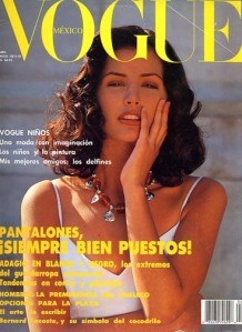 Elsa Benitez Vogue Mexico April 1994