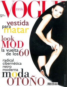 Kate Moss by Kelly Klein Vogue España September 1995