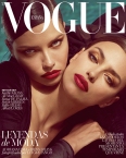 Adriana Lima and Irina Shayk by Luigi and Iango Vogue Espana August 2019