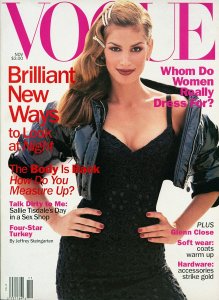 Cindy Crawford by Steven Meisel Vogue US November 1994
