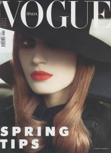 Eugenia Volodina by Steven Meisel Vogue Italia April 2002