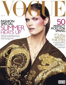 Malgosia Bela by David Bellemere Vogue Thailand March 2013