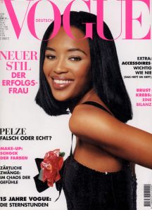 Naomi Campbell Vogue Deutsch October 1994