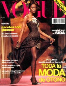 Naomi Campbell Vogue España September 1991