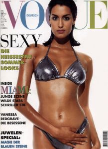 Yasmeen Ghauri Vogue Deutsch June 1994