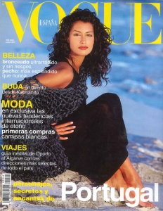 Yasmeen Ghauri Vogue Espana July 1993