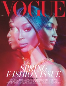Naomi Campbell by Steven Meisel for Vogue UK March 2019