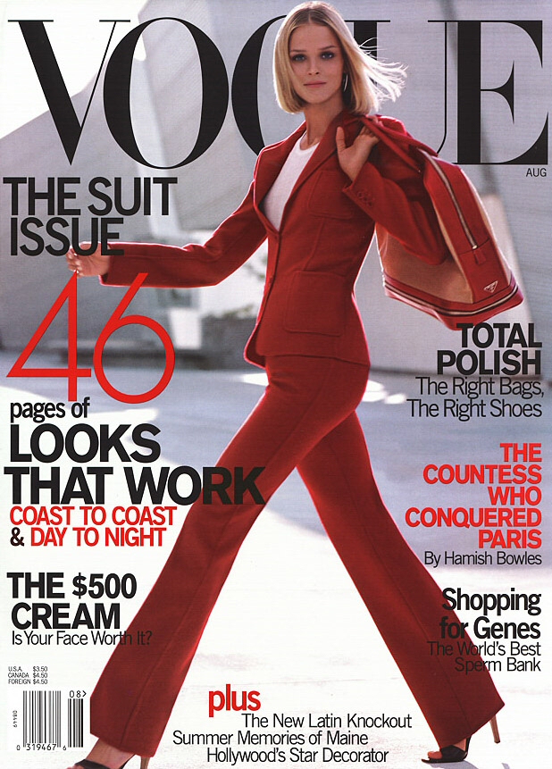 Carmen Kass Throughout the Years in Vogue – VOGUEGRAPHY