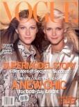 Gisele Bundchen and Carmen Kass by Steven Meisel Vogue US January 2000