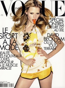 Lara Stone by Terry Richardson Vogue Paris April 2007