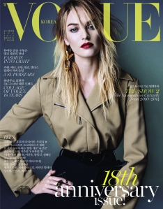 Candice Swanepoel by Sebastian Kim Vogue Korea August 2014