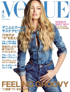 Candice Swanepoel for Vogue Japan April 2020