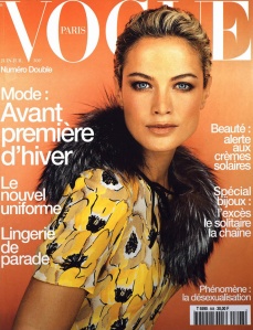 Carolyn Murphy by Ruven Afanador Vogue Paris June July 2000