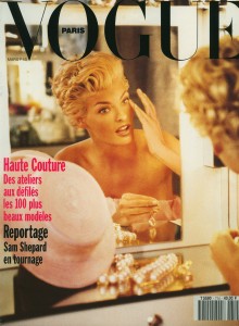 Linda Evangelista by Patrick Demarchelier Vogue Paris March 1991