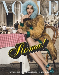 Mariacarla Boscono by Inez &amp; Vinoodh Vogue Italia September 2017