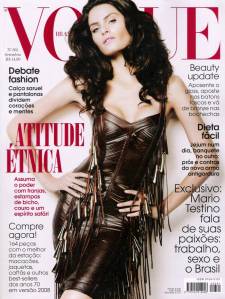 Isabeli Fontana by Jacques Dequeker Vogue Brazil September 2008