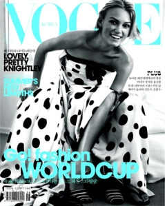 Keira Knightley by Mario Testino Vogue Korea June 2006