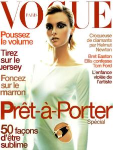 Trish Goff by Satoshi Saikusa Vogue Paris August 1996