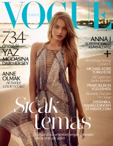 Anna Jagodzinska by Mariano Vivanco Vogue Turkey June  2011