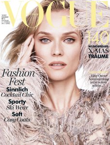 Diane Kruger by Luigi and Iango Vogue Deutsch December 2017