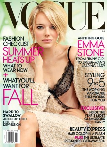Emma Stone by Mario Testino Vogue US July 2012