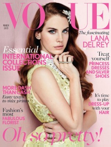 Lana Del Rey by Mario Testino Vogue UK March 2012