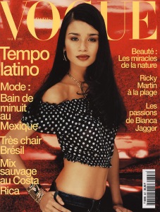Caroline Ribiero by Ruven Afanador Vogue Paris May 2000 Scan by Alwyn