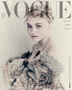 Lily-Rose Depp by Paolo Roversi for Vogue Korea September 2018