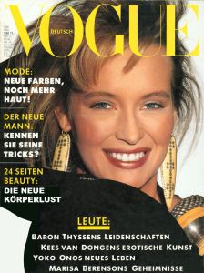 Estelle Lefebure by Tyen Vogue Deutsch May 1989