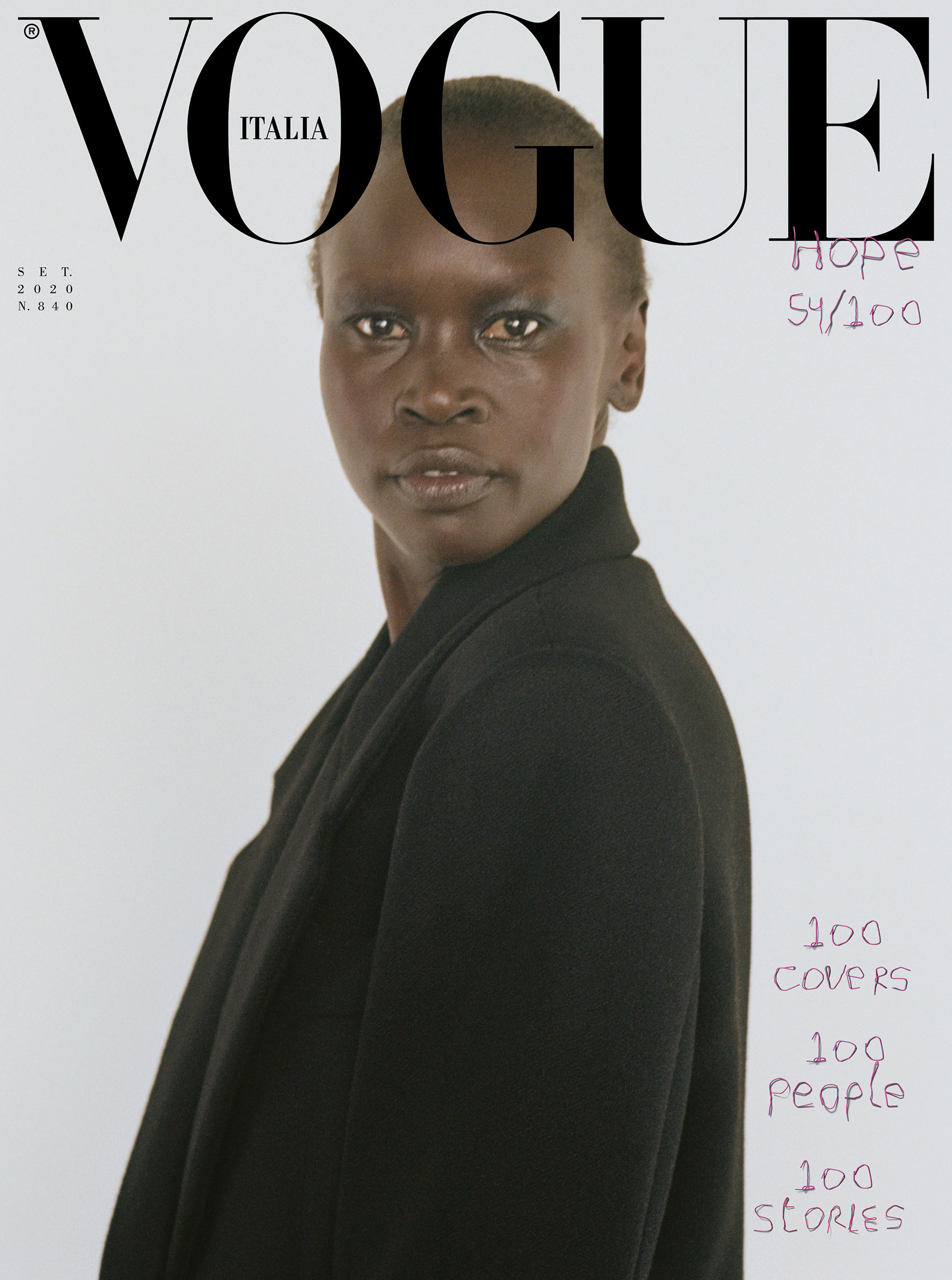 Alek Wek in Vogue – VOGUEGRAPHY